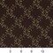 Walnut Ella - Brown Diamonds,Leaves Upholstery Fabric 54 Inches"